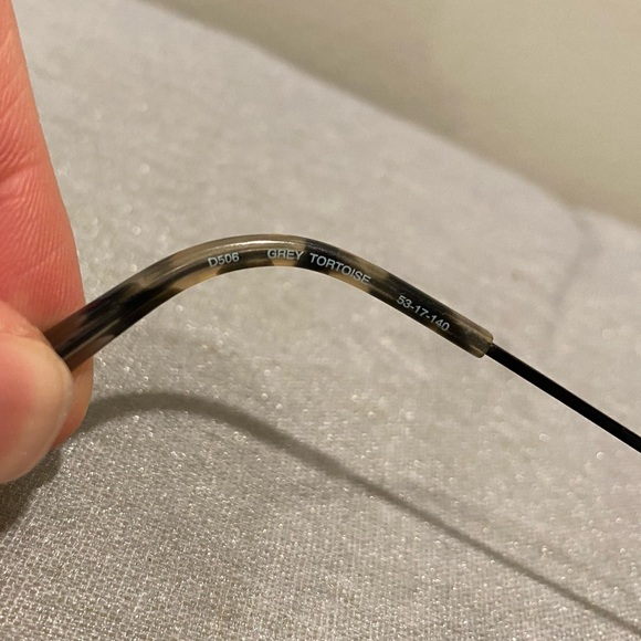 Lucky Brand Grey Tortoise Eyeglasses Frames - Picture 6 of 8